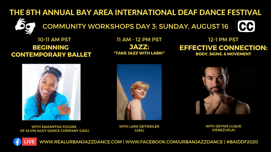Bay Area International Deaf Dance Festival 2020